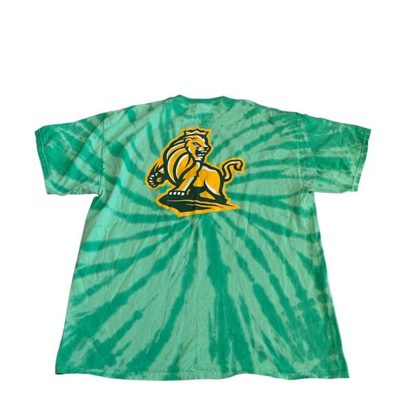 Port Company Methodist University Men's Size XL Short Sleeve Tie Dye T-Shirt - Picture 14 of 14